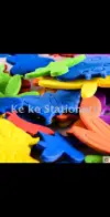 Handmade DIY children's handmade self-adhesive Marine animal flower EVA patch sponge patch Item Picture